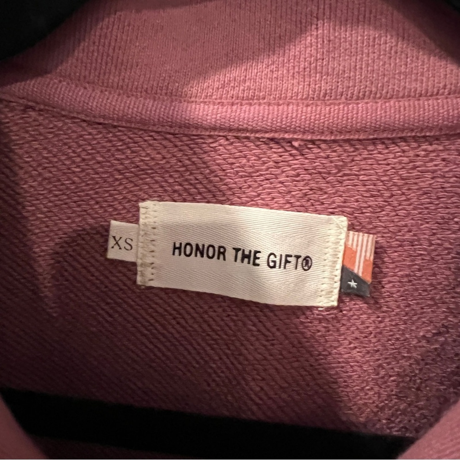 Nwt Revolve Honor The Gift Fleece Sweatshirt (Purple / Mauve) Xs S — image 7 of 7